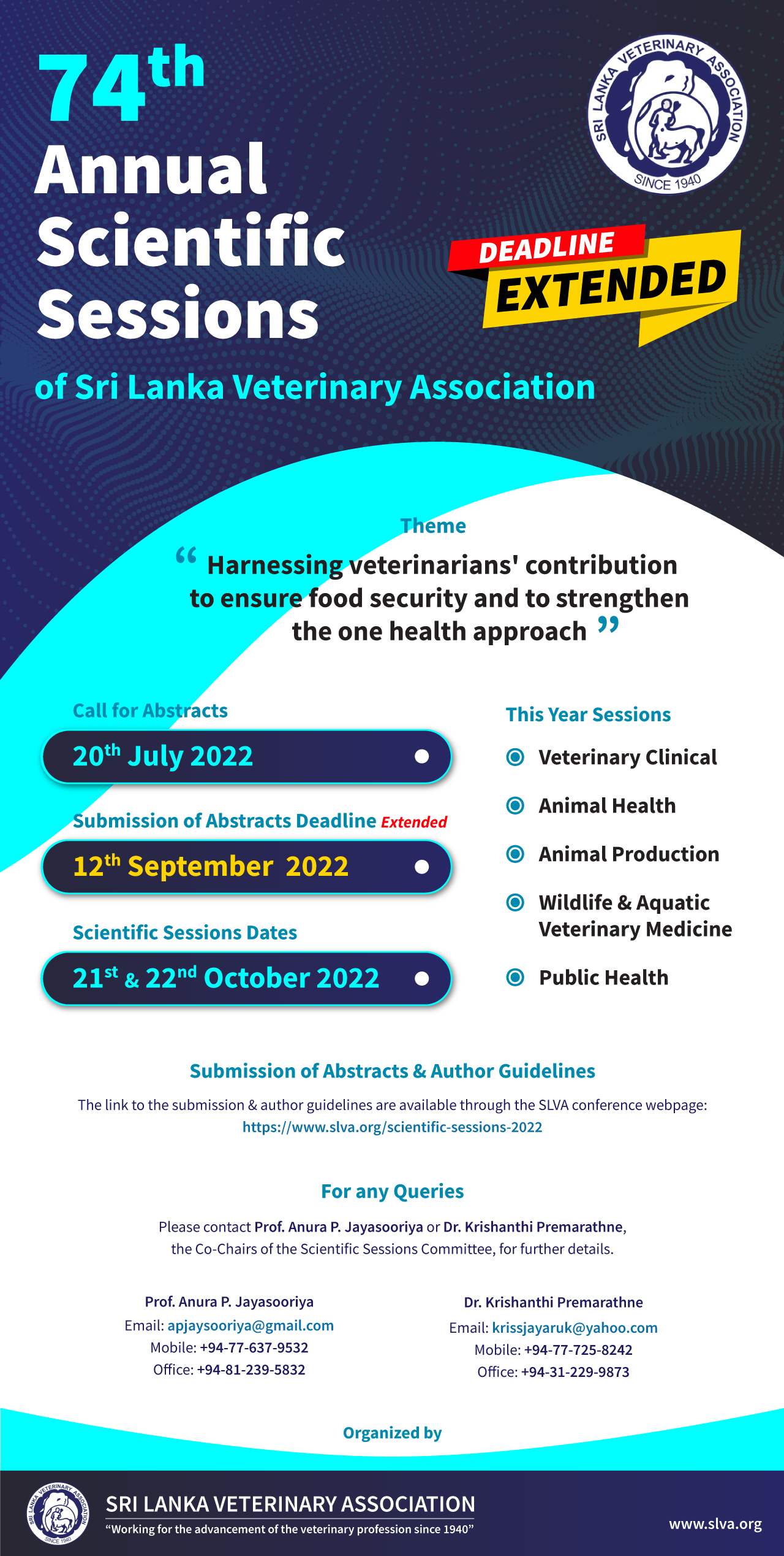 SLVA Annual Scientific Sessions 2022